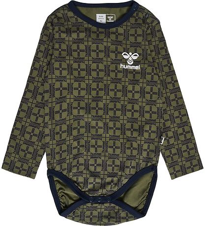 Hummel Bodysuit æ/s - hmlCheck - Kalamata Hummel Bodysuit æ/s - hmlCheck - Kalamata