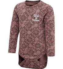Hummel Body l/æ - hmlFia - Deep Taupe m. Sølvglimmer