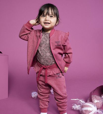 Body m/l Hummel - hmlFia - Deep Taupe av. Argent Brillant Body m/l Hummel - hmlFia - Deep Taupe av. Argent Brillant