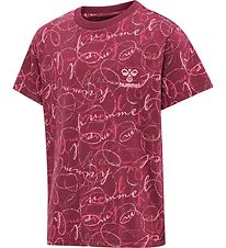 Hummel T-shirt - hmlMerry - Cordovan Hummel T-shirt - hmlMerry - Cordovan