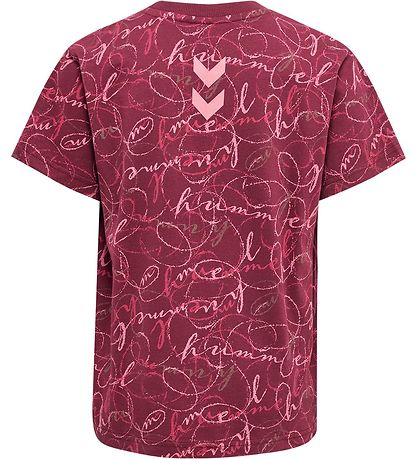 Hummel T-shirt - hmlMerry - Cordovan