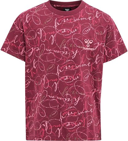 Hummel T-shirt - hmlMerry - Cordovan