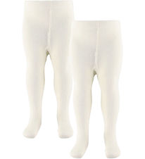 Name It Strømpebukser - Noos - Rib - NknPantyhose - 2-pak - Whit Name It Strømpebukser - Noos - Rib - NknPantyhose - 2-pak - Whit