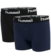 Hummel Boxershorts - hmlNolan - 2-pak - Black Iris Hummel Boxershorts - hmlNolan - 2-pak - Black Iris