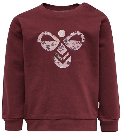 Hummel Sweatshirt - hmlLime - Rød