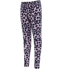 Leggings Hummel - hmlBadia - Violet/Bleu