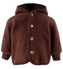 Engel Cardigan - Uld - Cinnamon Mélange Engel Cardigan - Uld - Cinnamon Mélange