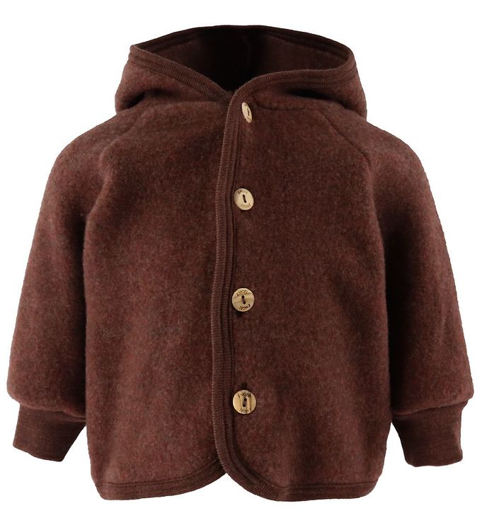 Engel Cardigan - Uld - Cinnamon Mélange