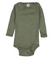 Engel Body l/æ - Uld/Silke - Olive Engel Body l/æ - Uld/Silke - Olive