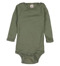 Engel Body l/æ - Uld/Silke - Olive Engel Body l/æ - Uld/Silke - Olive