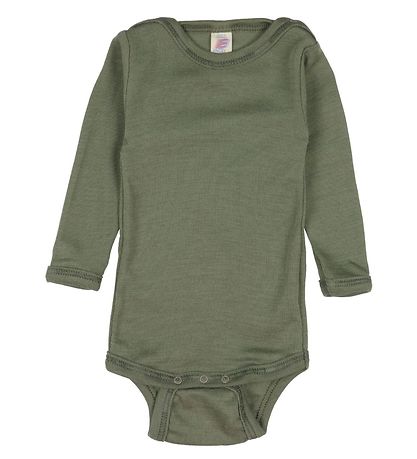 Engel Body l/æ - Uld/Silke - Olive