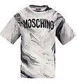 Moschino T-Shirt - Optical White/Grå