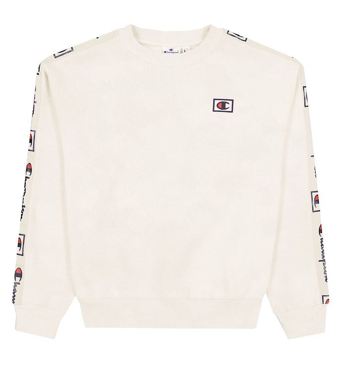 Champion Fashion Sweatshirt - Hvid/Grå m. Logo