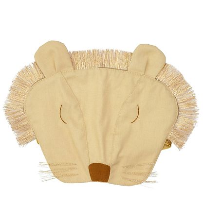 Meri Meri Udklædning - Løvekappe og Hat - Beige/Guld