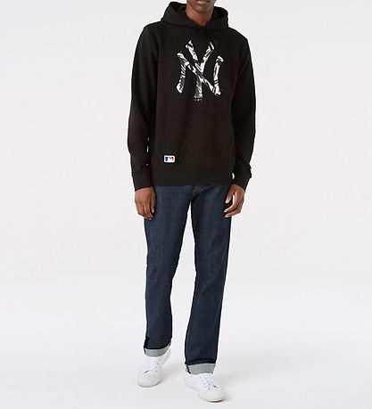 New Era Hættetrøje - New York Yankees - Sort New Era Hættetrøje - New York Yankees - Sort