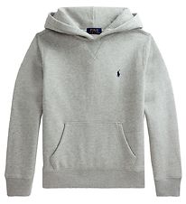 Polo Ralph Lauren Hættetrøje - Classics - Gråmeleret Polo Ralph Lauren Hættetrøje - Classics - Gråmeleret