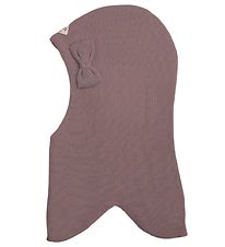 Racing Kids Elefanthue - Uld/Bomuld - 2-lags - Dusty Purple m. S Racing Kids Elefanthue - Uld/Bomuld - 2-lags - Dusty Purple m. S
