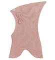 Racing Kids Elefanthue - Uld/Bomuld - 2-lags - Dusty Rose m. Slø