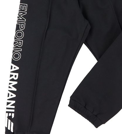 Emporio Armani Joggingbuxur - Svart