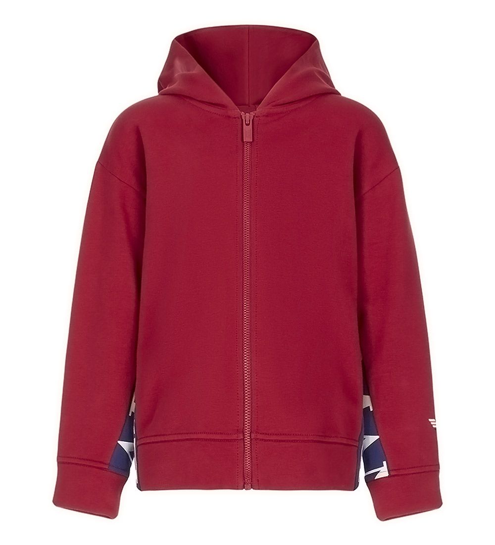 Emporio Armani Cardigan - Rot m. Blau - Emporio Armani - 4 Jahre (104) - Cardigans