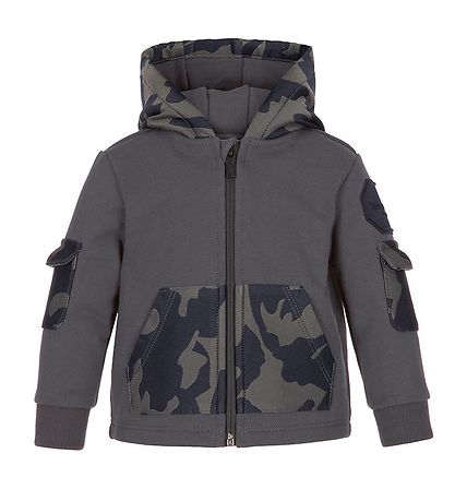 Emporio Armani Sweat Set - Charcoal Grey w. Camouflage