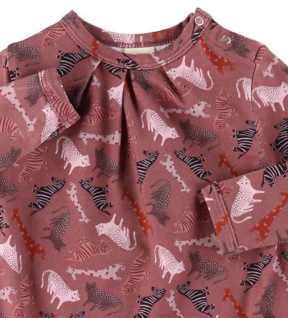 Smallstuff Kjole - Safari - Rasberry Smallstuff Kjole - Safari - Rasberry