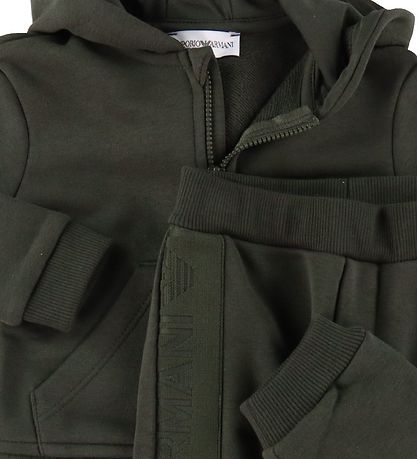 Emporio Armani Sweatsæt - Mørkegrøn Emporio Armani Sweatsæt - Mørkegrøn