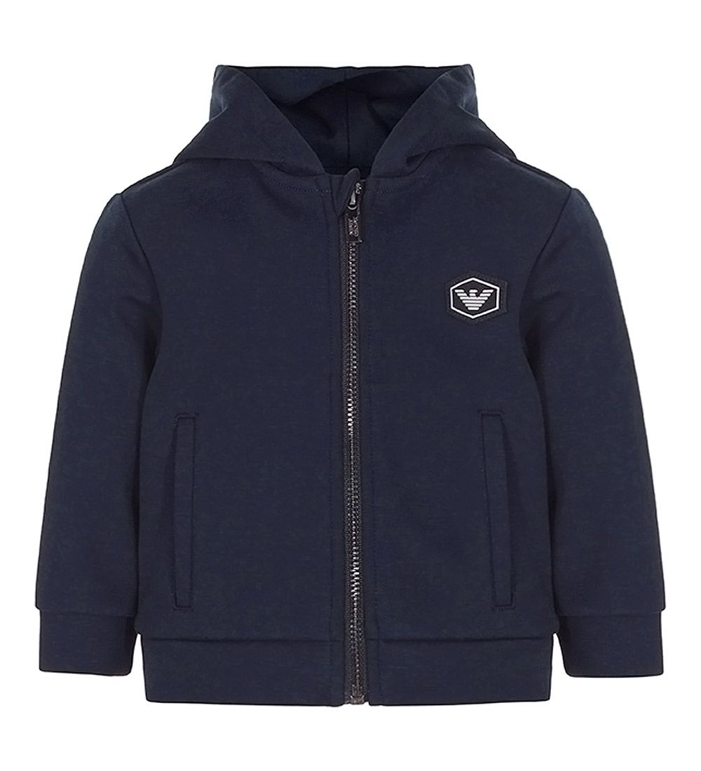 Emporio Armani Kapuzenjacke - Navy - Emporio Armani - 24 mt - Cardigans