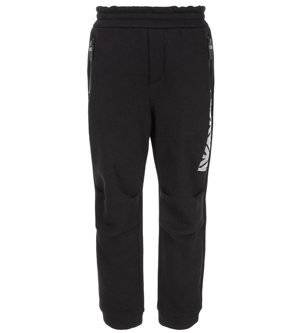 Emporio Armani Jogginghosen - Schwarz m. Weiß - Emporio Armani - 4 Jahre (104) - Jogginghosen