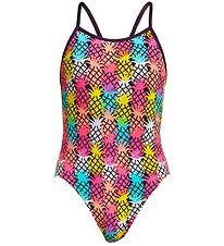 Funkita Badedragt - UV50+ - Single Strap - Pino Punch m. Ananass Funkita Badedragt - UV50+ - Single Strap - Pino Punch m. Ananass