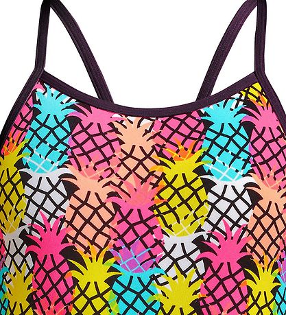 Funkita Badedragt - UV50+ - Single Strap - Pino Punch m. Ananass Funkita Badedragt - UV50+ - Single Strap - Pino Punch m. Ananass