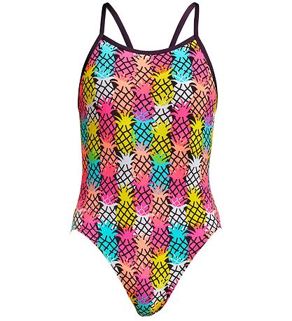 Funkita Badedragt - UV50+ - Single Strap - Pino Punch m. Ananass Funkita Badedragt - UV50+ - Single Strap - Pino Punch m. Ananass