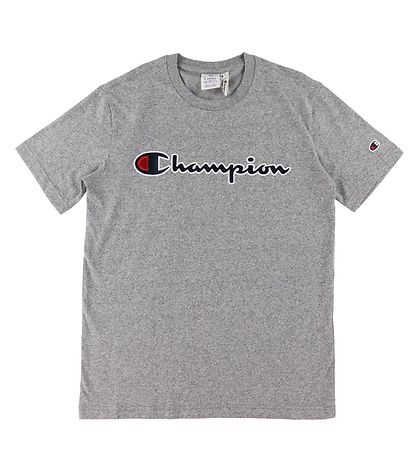 Champion Fashion T-shirt - Grå m. Logo Champion Fashion T-shirt - Grå m. Logo