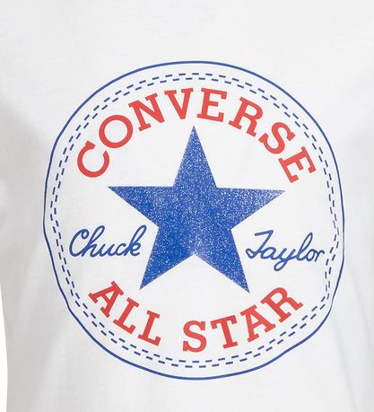 Converse T-shirt - Hvid m. Logo Converse T-shirt - Hvid m. Logo