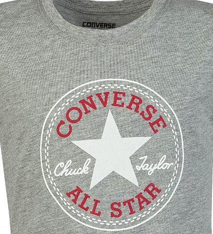 Converse T-shirt - Grå m. Logo