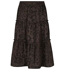 Rosemunde Nederdel - Recycled Polyester - Smoaked Oak Snake Prin Rosemunde Nederdel - Recycled Polyester - Smoaked Oak Snake Prin