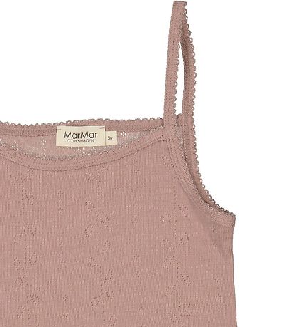 MarMar Undertrøje - Uld - Pointelle - Burnt Rose