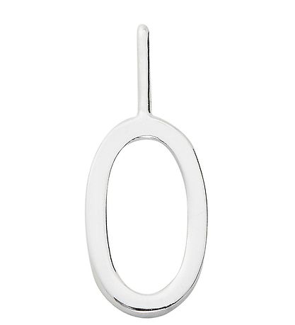 Design Letters Vedhæng Til Halskæde - O - Sølv Design Letters Vedhæng Til Halskæde - O - Sølv