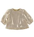 Stella McCartney Kids Bluse - Beige m. Glimmer Stella McCartney Kids Bluse - Beige m. Glimmer