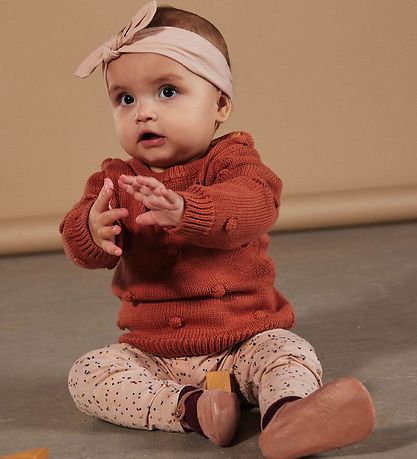 The New Siblings Bluse - Dot - Strik - Chutney The New Siblings Bluse - Dot - Strik - Chutney