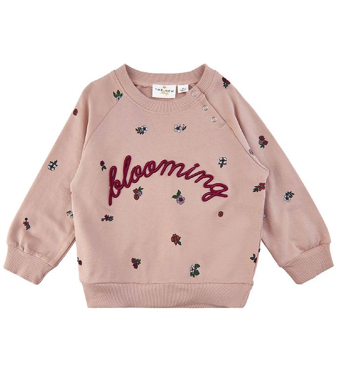 The New Sweatshirt - Dovie - Rose Dust Flower