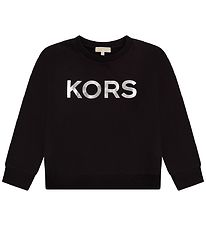 Michael Kors Sweatshirt - Sort m. Sølv Michael Kors Sweatshirt - Sort m. Sølv