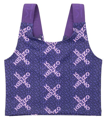 Kenzo Træningstop - Energy - Plum m. Logoer Kenzo Træningstop - Energy - Plum m. Logoer