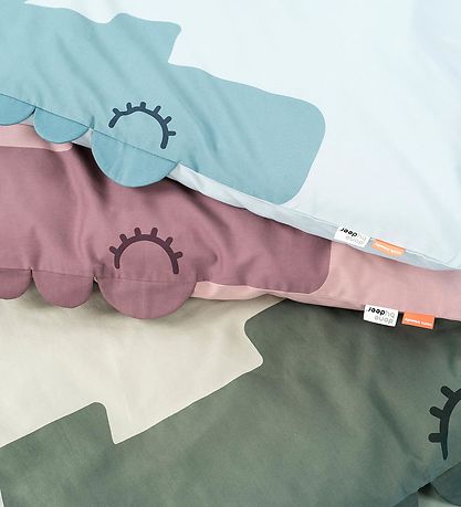 Done by Deer Sengetøj - Junior - Croco Powder Done by Deer Sengetøj - Junior - Croco Powder