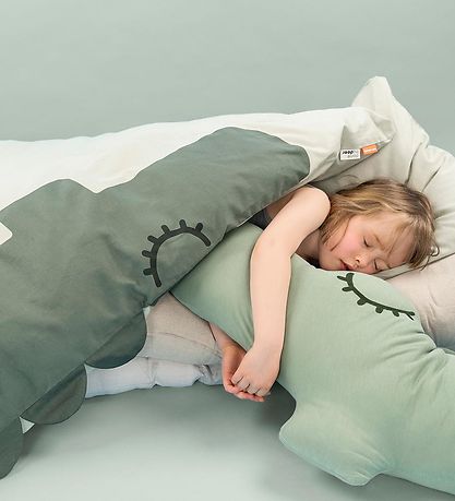 Done by Deer Sengetøj - Junior - Croco Powder Done by Deer Sengetøj - Junior - Croco Powder