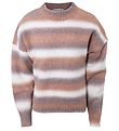 Hound Bluse - Strik - Stribet Brun Hound Bluse - Strik - Stribet Brun