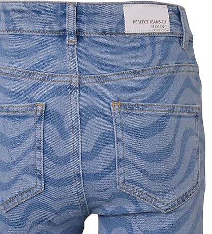 Hound Jeans - Wide w/ Print - Blue Denim Hound Jeans - Wide w/ Print - Blue Denim