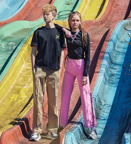 Hound Jeans - Wide - Pink Hound Jeans - Wide - Pink