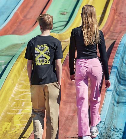 Hound Jeans - Wide - Pink Hound Jeans - Wide - Pink