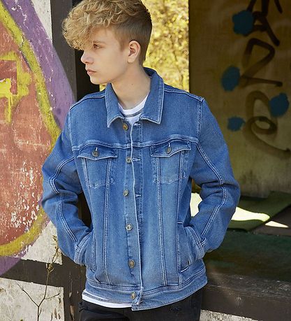 Hound Denimjakke - Worker Blue Hound Denimjakke - Worker Blue